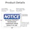 Signmission Railroad Property Trespassing Forbidden OSHA Notice Sign, Plastic, 18in W x 12in L, 2PK OS-2PACK-NS-P-1218-L-17974 - alternate 6